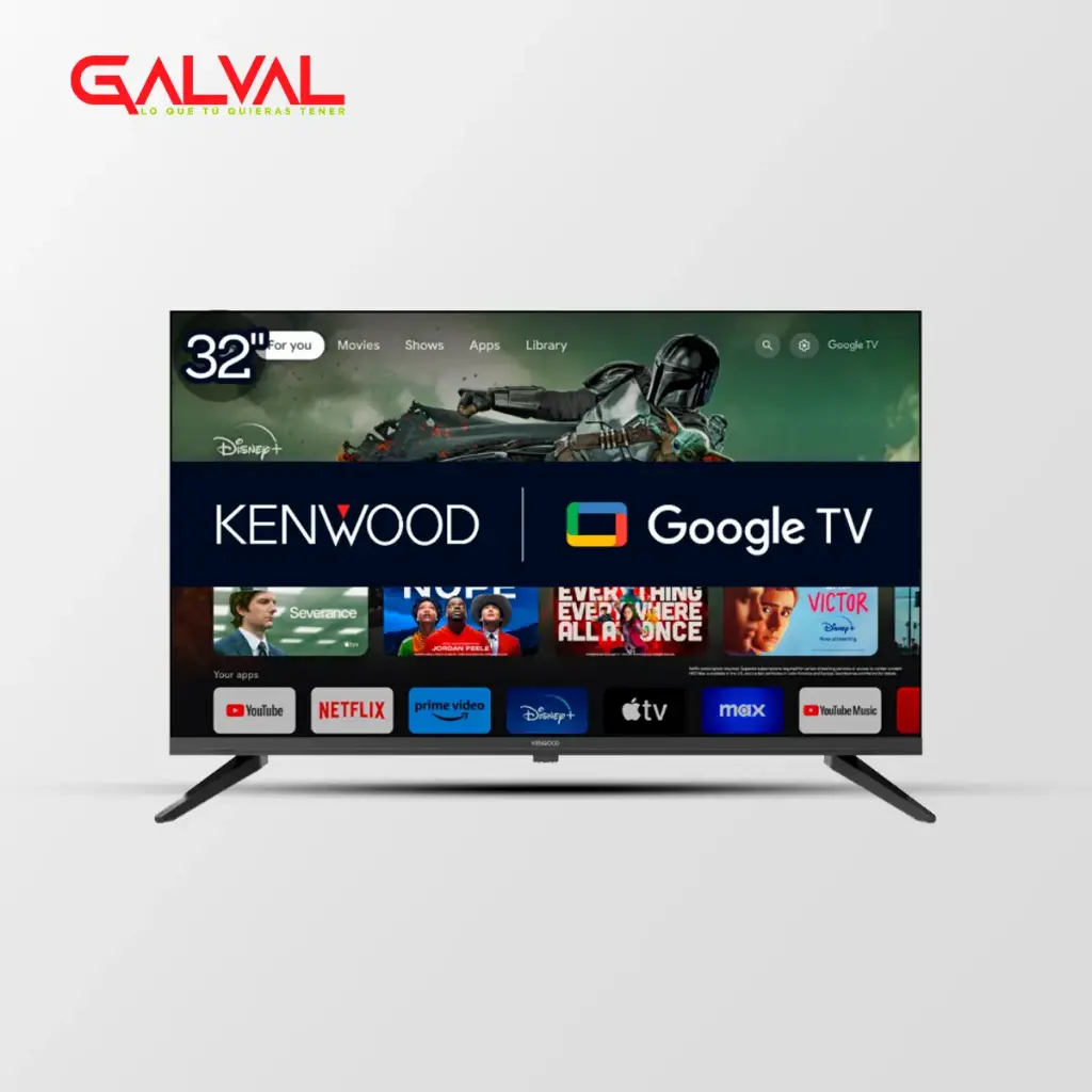 Televisor Kenwood de 32″ HD Android TV 11